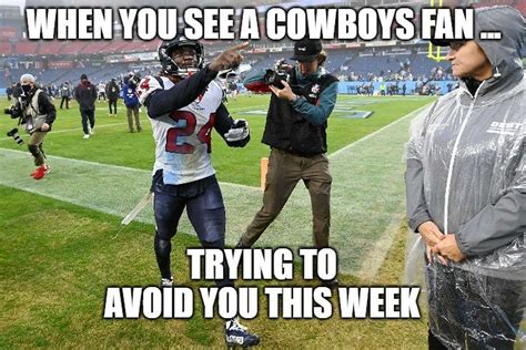 Browse and add captions to Cowboys Fans memes. Create. Make a Meme Make a GIF Make a Chart Make a Demotivational Hot New. Sort By: Hot New Top past 7 days Top past 30 days Top past year.