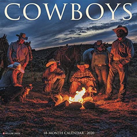 Read Online Cowboys 2020 Wall Calendar By Not A Book