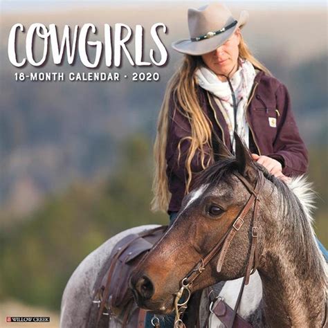 Read Online Cowgirls 2020 Wall Calendar By Willow Creek Press