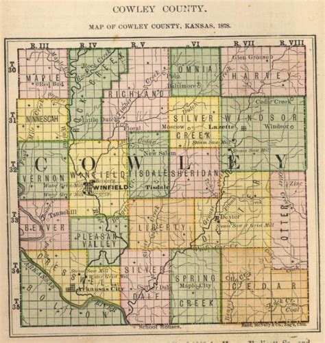 The 19th Judicial District is comprised of Cowley County. Co