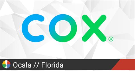 Cox cable outage ocala fl. Cox Hotpots are a network of 650,000 wifi hotspots nationwide—the largest in the nation—available with Cox Internet Preferred and higher plans. When you’re near a hotspot, you can connect to them by searching for available networks using your … 