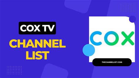 To view the full Cox TV content lineup, you must use your in-home Cox 