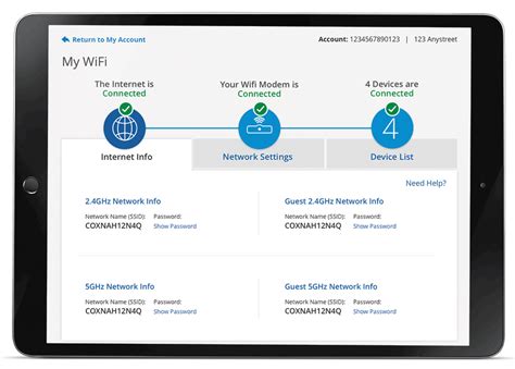To connect devices to a secure in-home WiFi network, you ne