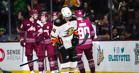 Coyotes beat Ducks 5-4 in OT; 10th straight loss for Anaheim