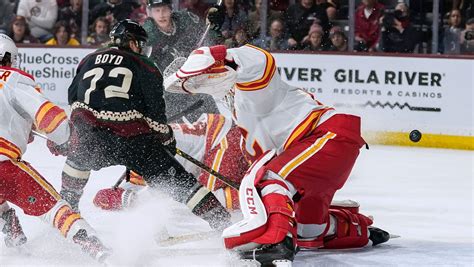 Coyotes beat Flames 4-3 in OT to extend points streak to 6