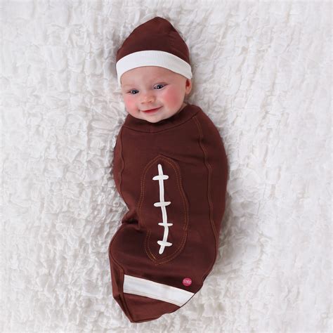 Cozy Cocoon® Football Bunting & Cap Set – (includes US/CA …