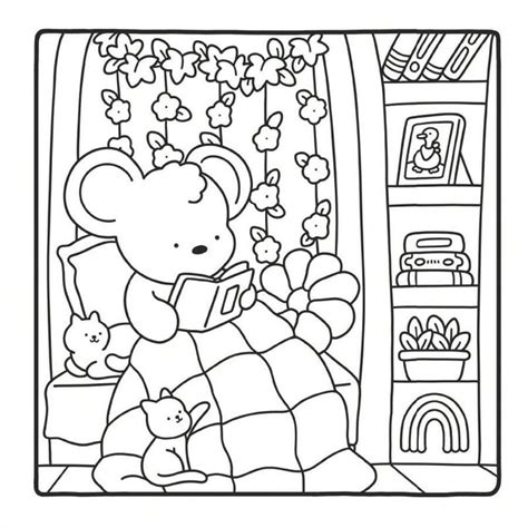 Cozy Coloring Book