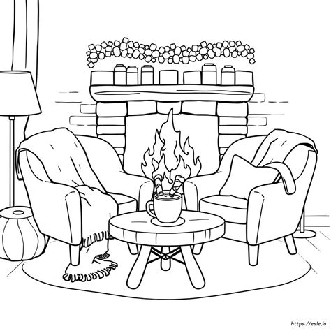 Cozy Coloring Pages For Adults