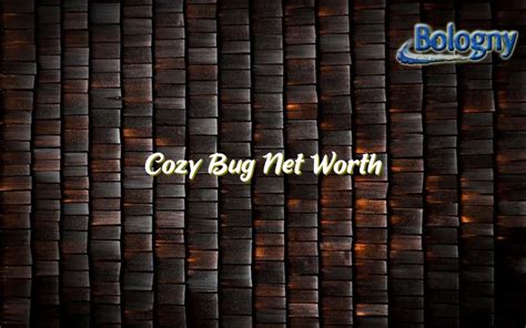 Cozy bug company net worth. Things To Know About Cozy bug company net worth. 