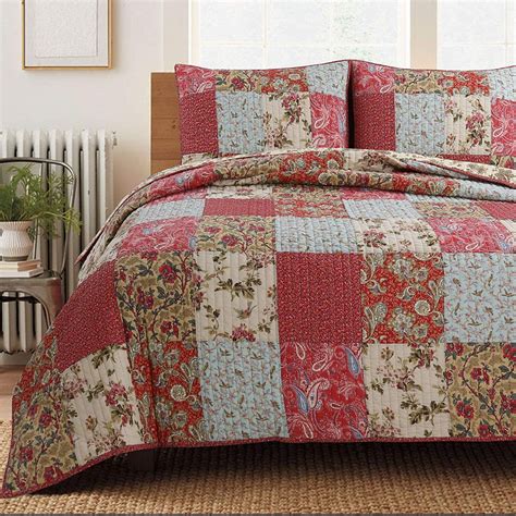 Cozy Line Home Fashions Vintage Floral Quilted Th