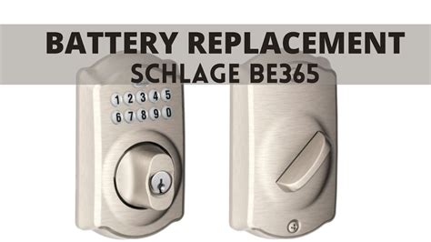 When it comes to home security, having a reliable door lock is essential. One brand that has been trusted by homeowners for decades is Schlage. One of the key reasons why homeowner.... 
