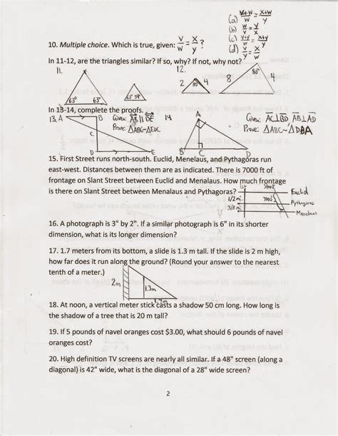 Cpm geometry answers. 6-26. Examine the two triangles at right. Are the triangles congruent? Justify your conclusion. If they are congruent, complete the congruence statement ΔDEF_____. Hint (a): Use the Triangle Angle Sum Theorem to help find the missing angles, then determine whether or not the triangles are similar. What series of transformation (s) are needed ... 