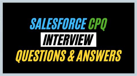 Cpq salesforce interview questions.  37 "Salesforce cpq analyst" intervie...