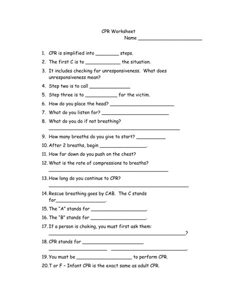 Cpr Worksheet Kayra Excel