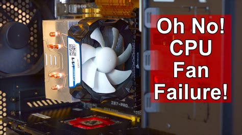 Cpu fan stops spinning.  Keep your computer cool and functioning properly wi...