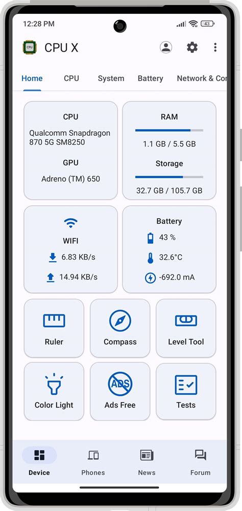 Cpu x Device infomation APK Download for Android APKfun com