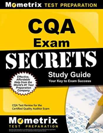 Cqa test. The Certified Quality Auditor (CQA) Exam is quite simply an objective assessment of a test taker's requisite foundation of knowledge and skills. CQA test scores are used by the American Society for … 