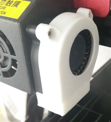 Cr10s pro cooling fan duct.  I thickened that.  Text 3dprinter, 3d printer, 3d printe...