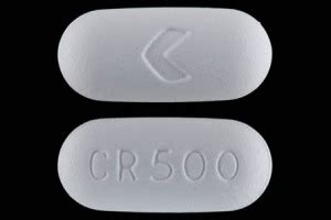 Cr500 pill. Further information. Always consult your healthcare provider to ensure the information displayed on this page applies to your personal circumstances. Pill Identifier results for "P 500 White". Search by imprint, shape, color or drug name. 