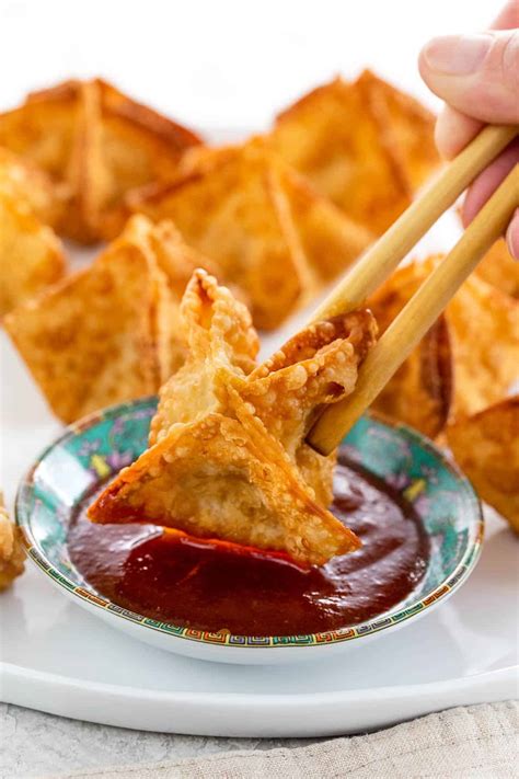 Crab Rangoons & Orange Sauce Recipe - Fulton Fish Market