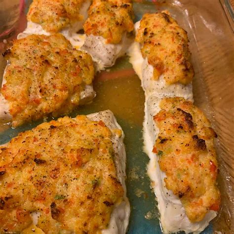 Crab-Crusted Grouper Hy-Vee