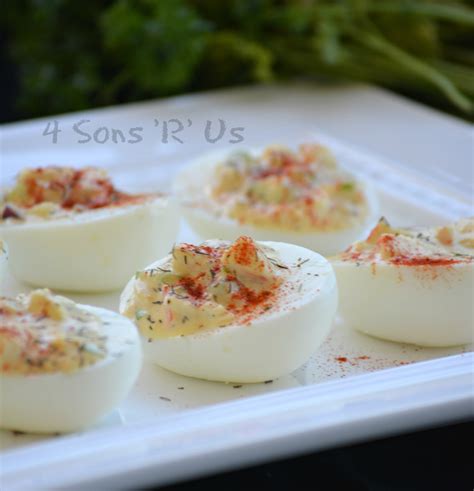 Crab-Stuffed Deviled Eggs