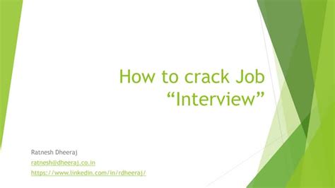 Crack an Interview A Listly List
