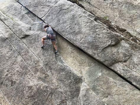Crack climbing foot technique.  Using this method, limbs or digits are pressed Hi all, I...
