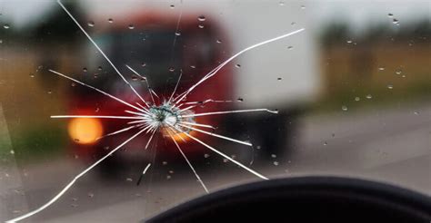 Crack in windshield. Pit – An area where a small piece of glass is missing. Star Break – series of short radial cracks coming off of the impact point, resembling a star. Stone Break – A … 