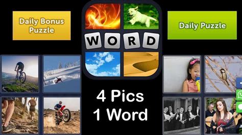 Crack the Code 4 Pics One Word Daily Challenge Answers Revealed!