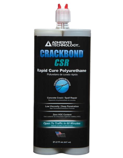 Crackbond CSR Rapid Cure Polyurethane Crack/Spall Repair