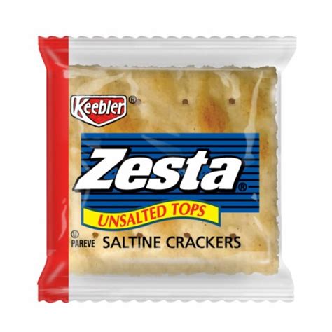 Cracker Keebler Zesta Unsalted Top Saltine 300 Case 2 Count