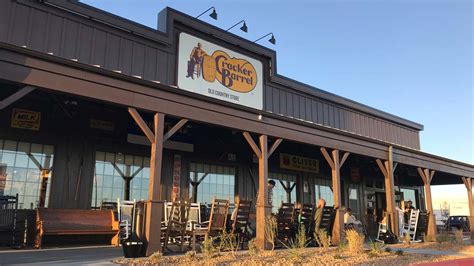 Cracker Barrel. Claimed. Review. Save. Share. 74 reviews #4 of 29 Restaurants in California $$ - $$$ American Vegetarian Friendly Gluten Free Options. 45315 Abell House Ln, California, MD 20619-3211 +1 301-866-1633 Website. Open now : 06:00 AM - 10:00 PM.