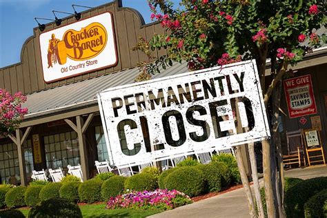 Cracker barrel closings. Cracker Barrel Old Country Store, Gonzales. 2,742 likes · 21 talking about this · 36,660 were here. Quality breakfast, lunch and dinner menus featuring home-style foods and a retail store, too. 