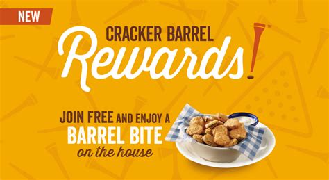 LEBANON, Tenn., Sept. 20, 2023 /PRNewswire/ -- Now, every visit to Cracker Barrel Old Country Store® can be even more rewarding with new Cracker Barrel Rewards™. …. 