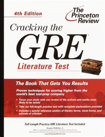 Cracking The Gre Literature Test 4th Edition