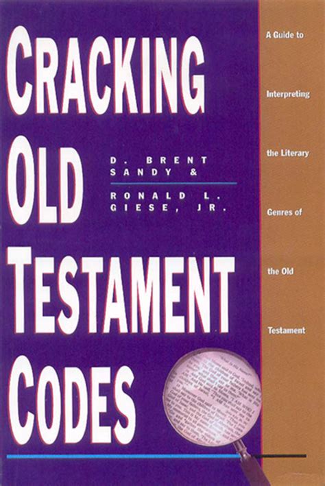 Cracking old testament codes a guide to interpreting the literary genres of the old testament. - Manual for massey harris hay rake.