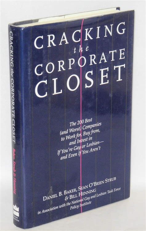 Cracking the Corporate Closet by Daniel Baker - Goodreads