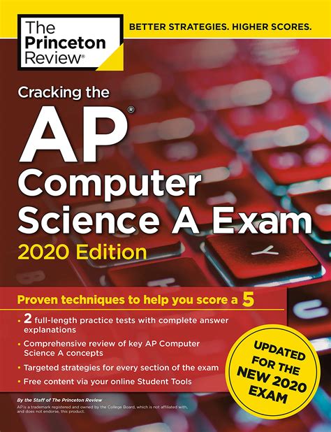 Read Cracking The Ap Computer Science A Exam 2020 Edition Practice Tests  Prep For The New 2020 Exam College Test Preparation By Princeton Review