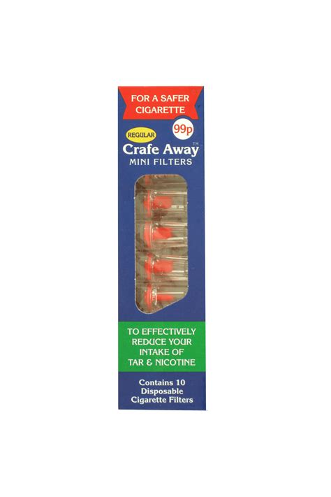 Crafe Away 10 Slim Filters Quit Smoking Allcures