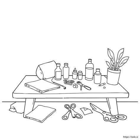 Hampster Coloring Page