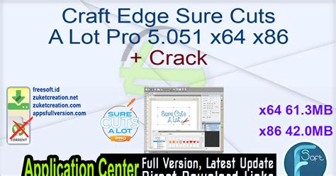 Craft Edge Sure Cuts A Lot Pro 5.0.66 With Crack Download 