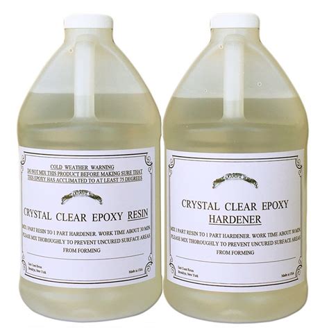 Craft Resin 1 Gallon Epoxy Resin Kit - Crystal Clear Epoxy Resin …