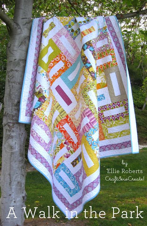 Craft Sew Create A Walk in the Park Quilt Tutorial