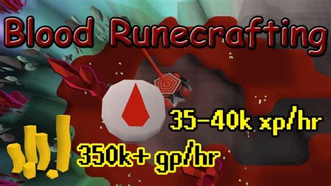 Crafting blood runes osrs. Things To Know About Crafting blood runes osrs. 