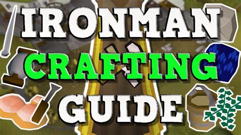 Crafting ironman osrs. You will only end up losing around 18,000 chaos runes for 62 Crafting. If using chaos runes and Karamja gloves to earn Tokkul it is a 4:1 ratio for chaos runes to sapphires. This method can reliably earn around 40,000–50,000 Crafting experience per hour and produces usable items as opposed to other training methods. 