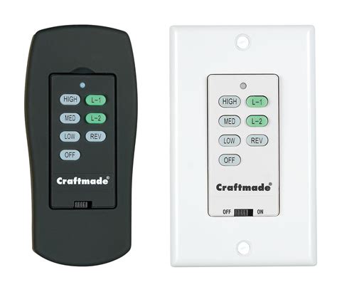 Craftmade ceiling fan remote battery replacement.  Troubleshoot Craftmade fa...