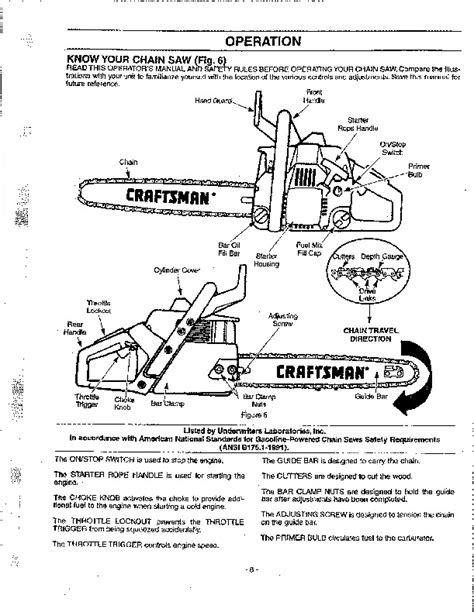 Craftsman 18 in 42cc gas chainsaw manual. - 99 polaris indy 500 parts manual.
