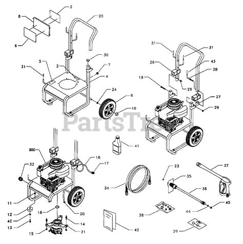 The Right Parts, Shipped Fast! ... CMXGWAS020789-00 - Craftsman 2,800 PSI Pressure Washer Main Unit Parts Diagram. 2,800 PSI Pressure Washer. Main Unit Parts Diagram. Title; 1. Briggs & Stratton 84001724. BASE. Note: (Includes Item 3) $ 245.99 $ Usually ships in 2-12 days.. 