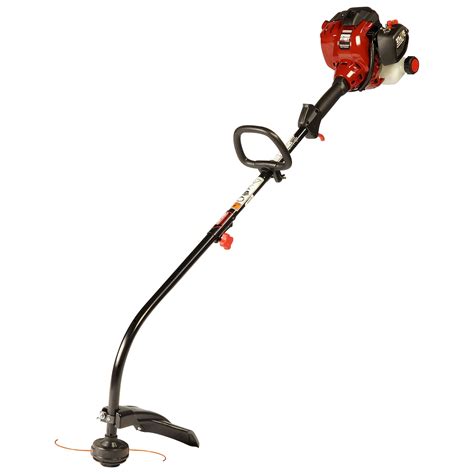 Craftsman 27cc weed wacker. 01 - Craftsman String Trimmer Spark Plug. Inspect the spark plug for signs of wear or damage. If the porcelain insulator is cracked, an electrode is burned away or damaged, or there is heavy carbon buildup at the electrode, replace the spark plug. To determine if the spark plug is defective, use a spark plug tester. 